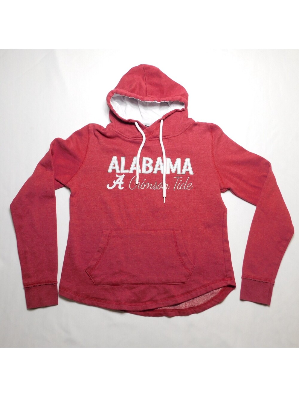 Colosseum Alabama Crimson Tide Hoodie Women’s Small S NCAA Pullover Tulip Hem